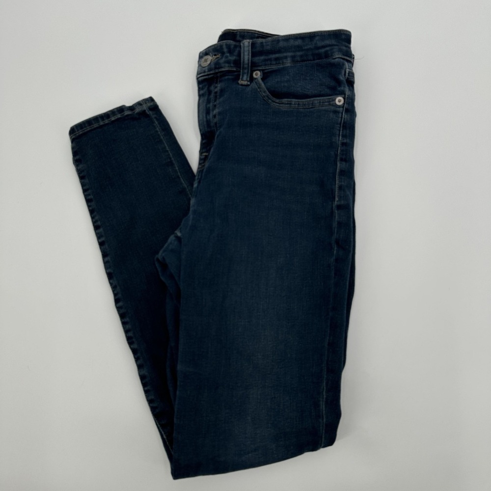 Lucky Brand Jeans Womens 6 28 Blue‎ Ava Skinny Dark Wash Stretch Denim 5 Pocket